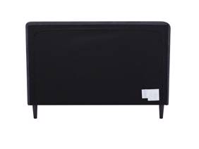 Breasley Penthouse Dark Grey Fabric Bed Frame7