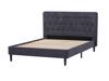 Breasley Penthouse Dark Grey Fabric Bed Frame2