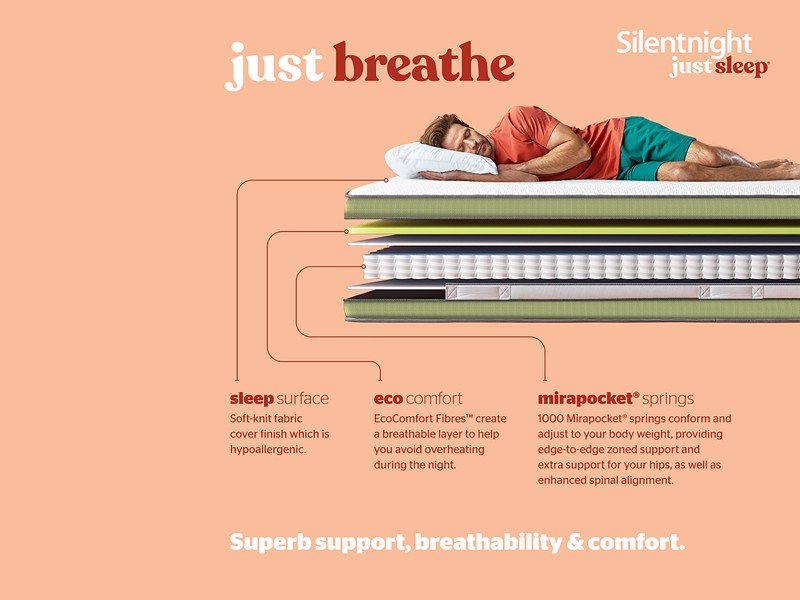 Silentnight Just Breathe Mattress2