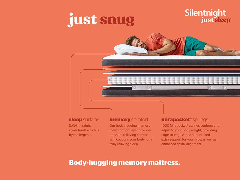 Silentnight Just Snug Mattress2