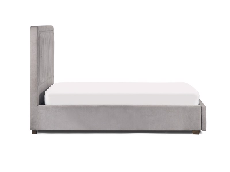 Land Of Beds Anderson Grey Fabric Bed Frame7