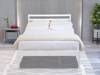 Land Of Beds Paxton White Wooden Bed Frame2