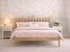 Land Of Beds Delamere Pine Wooden Bed Frame2