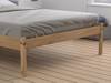 Land Of Beds Delamere Pine Wooden Double Bed Frame4