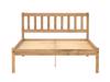 Land Of Beds Delamere Pine Wooden Double Bed Frame7