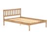 Land Of Beds Delamere Pine Wooden Double Bed Frame8