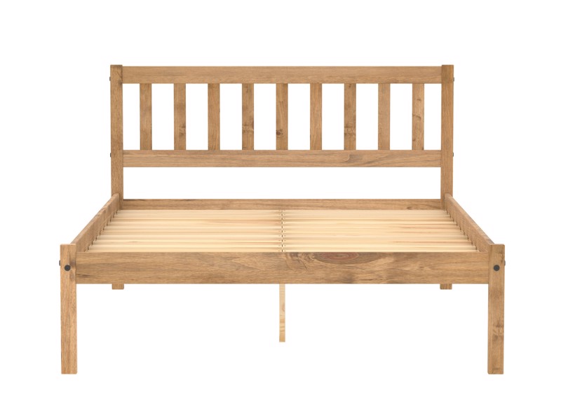 Land Of Beds Delamere Pine Wooden Bed Frame4