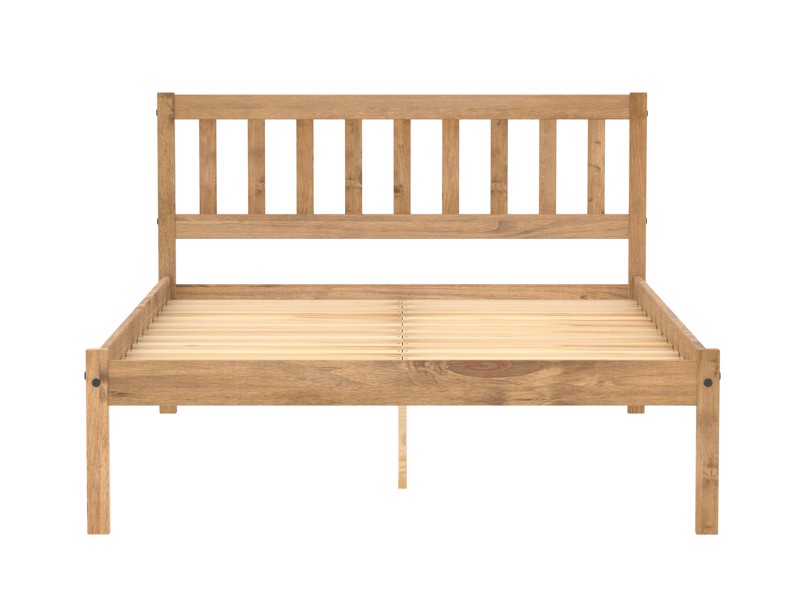 Land Of Beds Delamere Pine Wooden Bed Frame5