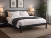 Land Of Beds Byron Black Wooden Bed Frame1