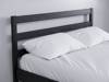 Land Of Beds Byron Black Wooden Bed Frame3