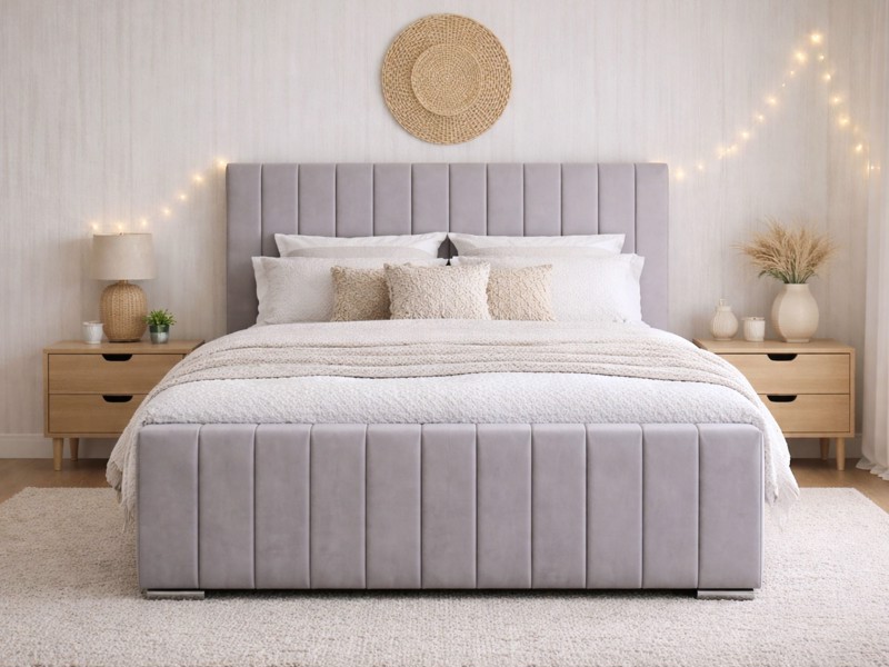 Land Of Beds Chloe Fabric Bed Frame2
