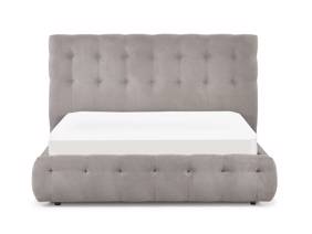 Land Of Beds Everett Taupe Fabric Bed Frame6