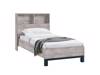 Land Of Beds Samson Grey Oak Finish Bed Frame4