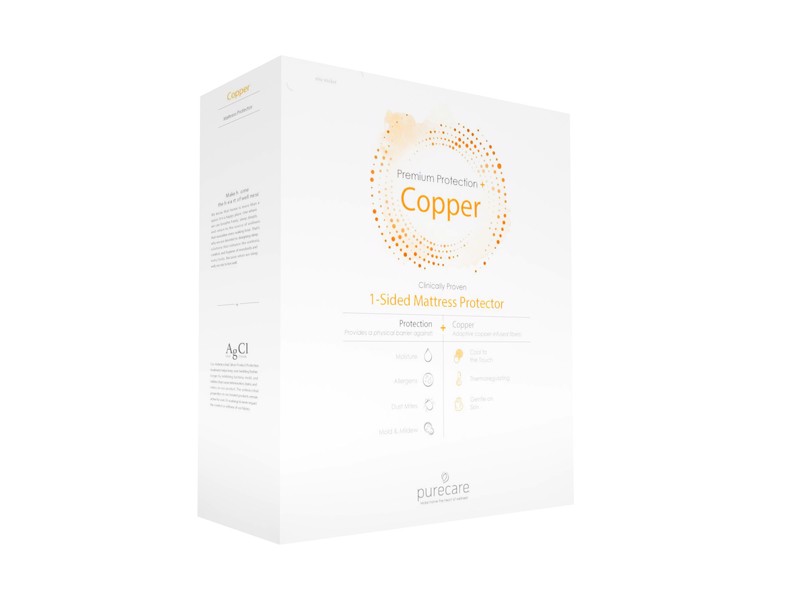 Purecare Copper Mattress Protector1