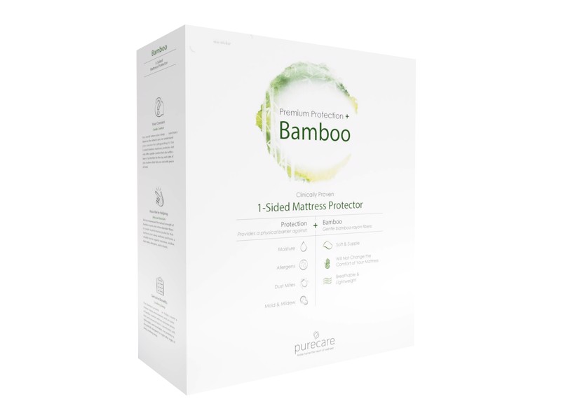 Purecare Bamboo Mattress Protector1