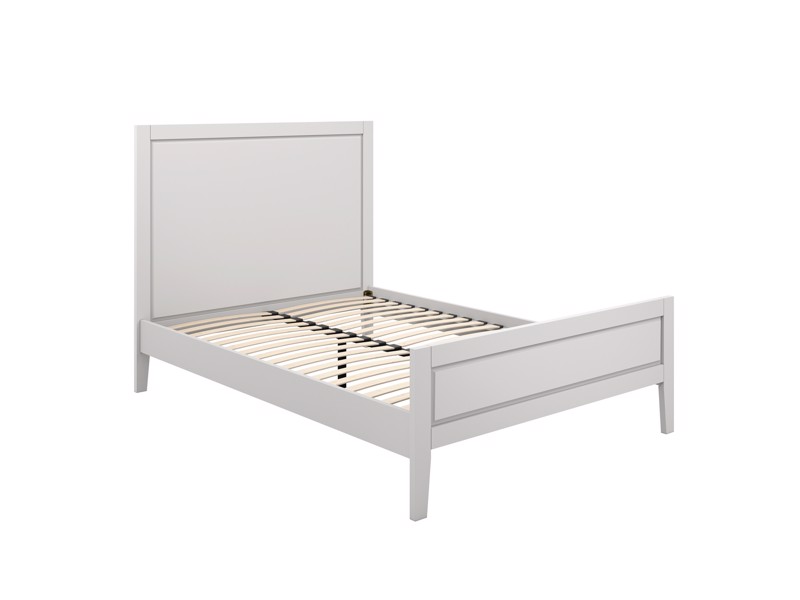 Land Of Beds Barrett Grey Wooden Bed Frame3