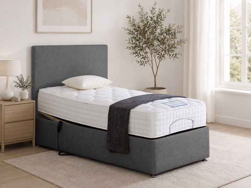 Land Of Beds Seymour Adjustable Mattress1