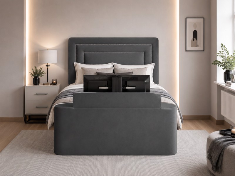 Land Of Beds Penelope Fabric TV Bed3