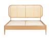 Land Of Beds Brisbane Rattan Oak Bed Frame7