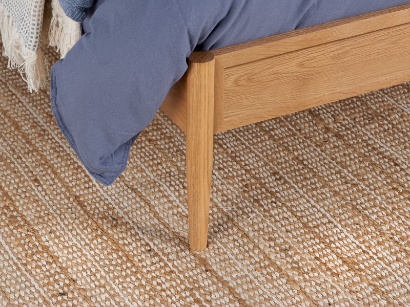 Land Of Beds Brisbane Rattan Oak Bed Frame6