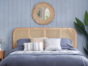Land Of Beds Brisbane Rattan Oak Bed Frame4