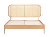 Land Of Beds Brisbane Rattan Oak Bed Frame9