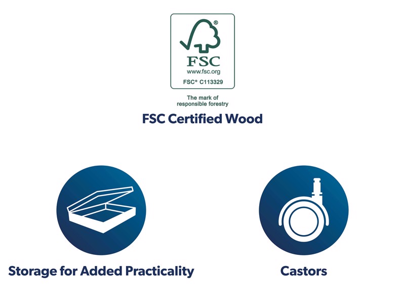 Lewis & Jones Signature Ottoman Bed Base5