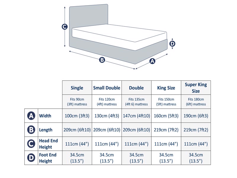Land Of Beds Lana Fabric Ottoman Bed7