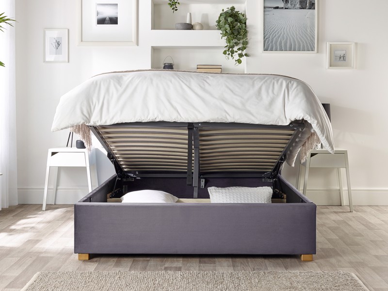 Land Of Beds Isla Fabric Ottoman Bed5