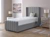 Land Of Beds Flora Fabric Small Single Bed Frame1
