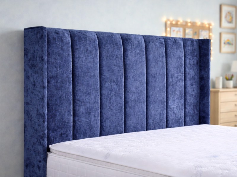 Land Of Beds Flora Fabric Bed Frame3