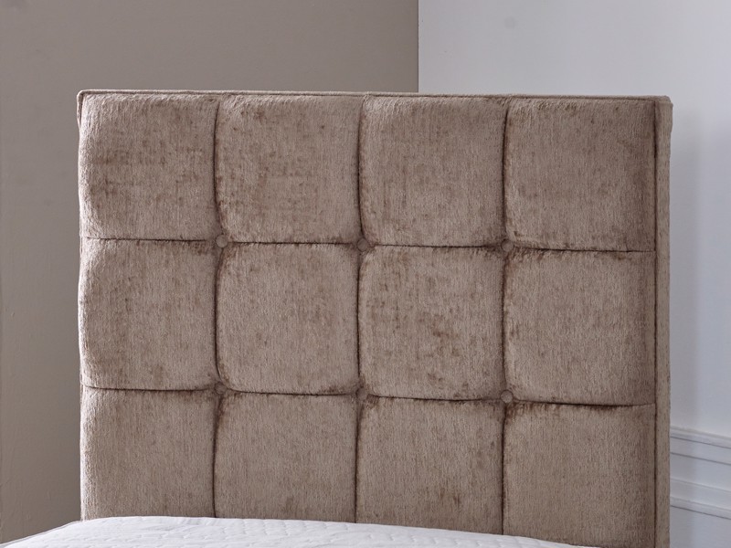 Land Of Beds Maple Fabric Small Single Bed Frame2