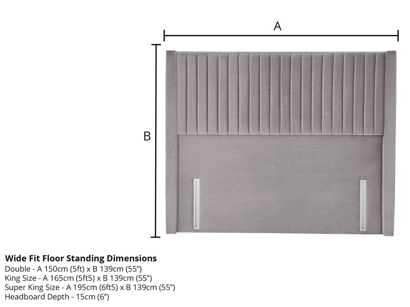 Rest Assured Slumber Super King Size Headboard3