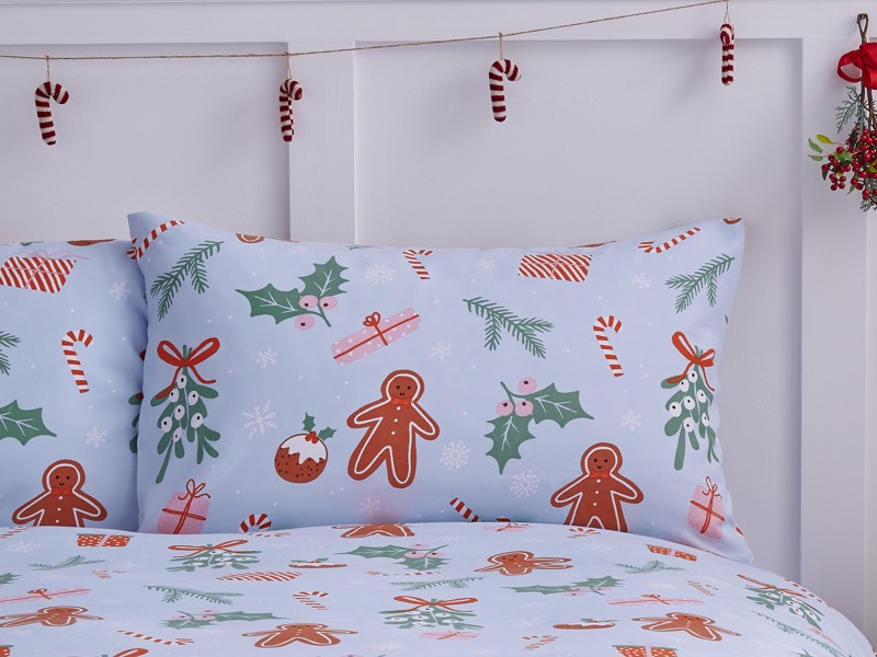 Catherine Lansfield Christmas Gingerbread Single Duvet Cover Set5