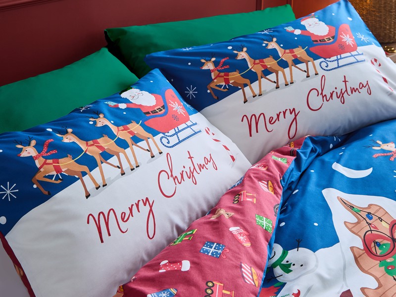 Catherine Lansfield Santas Workshop Duvet Cover Set4