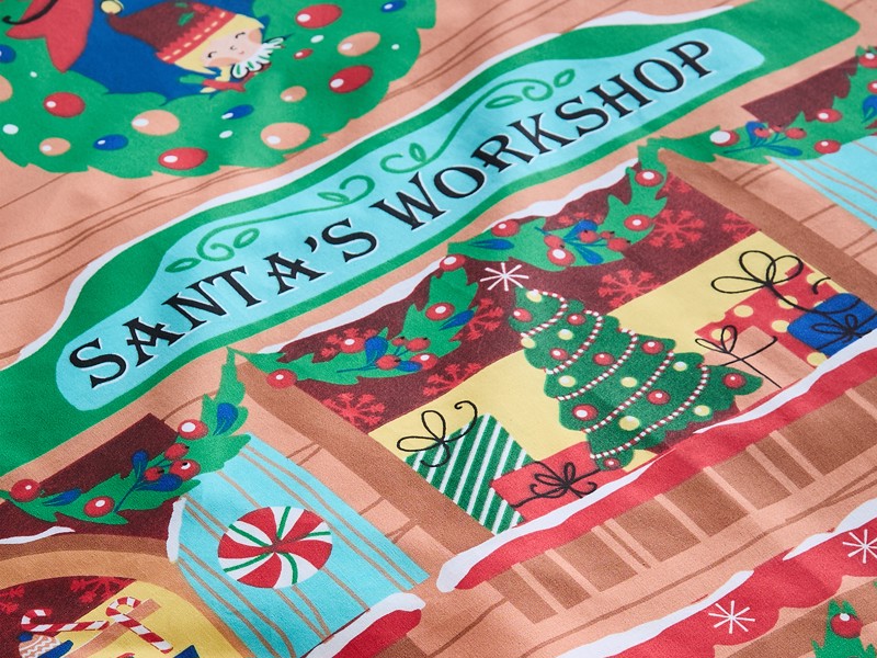 Catherine Lansfield Santas Workshop Duvet Cover Set5