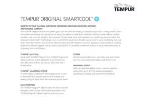 Tempur Original Queen SmartCool X-Large Pillow7