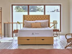 Sleepeezee Wool Luxe 3700 Super King Size Zip & Link Mattress6