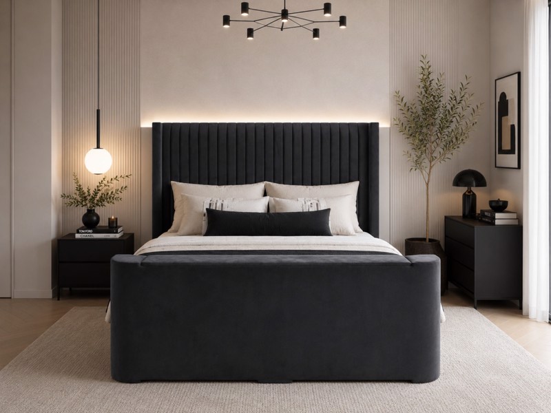 Land Of Beds Hazel Fabric TV Bed3