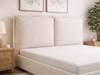 Land Of Beds Shelby Ivory Fabric Bed Frame3