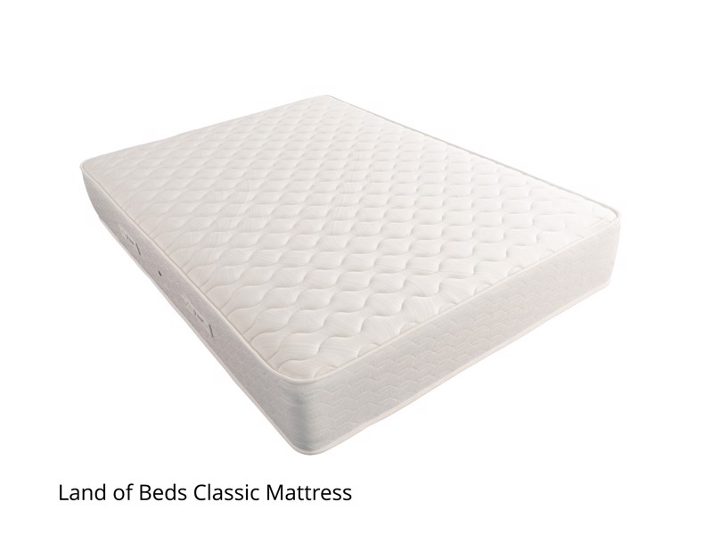 Land Of Beds Walton Fabric King Size Bed Frame4