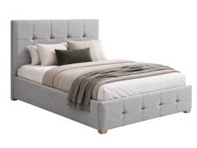 Land Of Beds Linford Fabric Bed Frame3