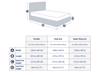 Land Of Beds Halswell Bed Frame7