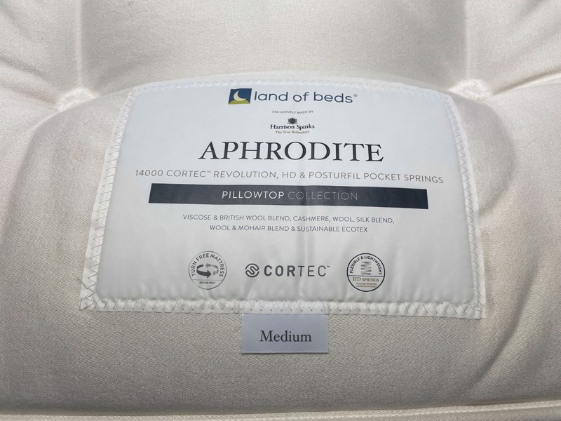 Harrison Spinks Double Size - CLEARANCE - Ex-Showroom - Bazaar Indigo Aphrodite 14000  Double Divan Bed2