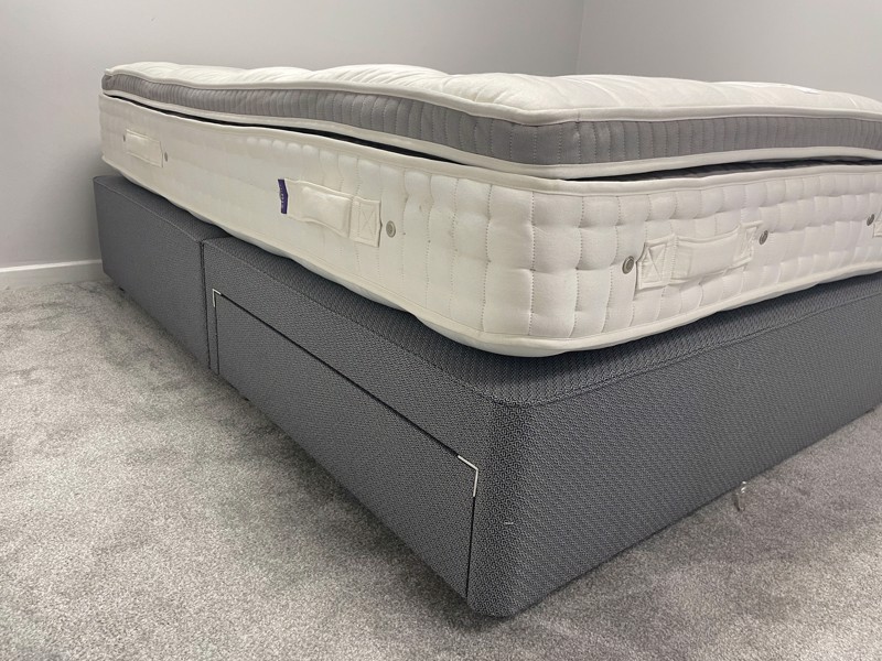 Harrison Spinks Double Size - CLEARANCE - Ex-Showroom - Bazaar Indigo Aphrodite 14000  Double Divan Bed3