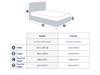 Land Of Beds Camira Oak Finish Wooden Ottoman Bed6