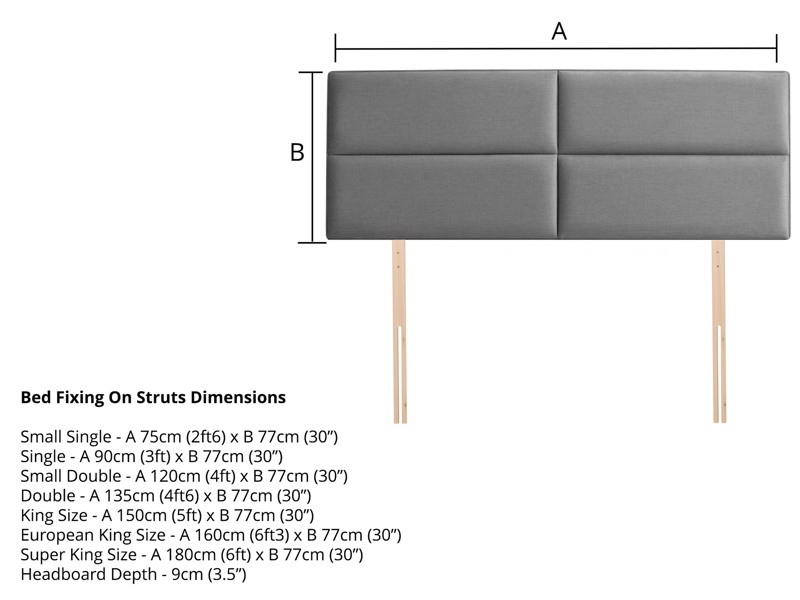 Hypnos Gabriella Double Headboard4