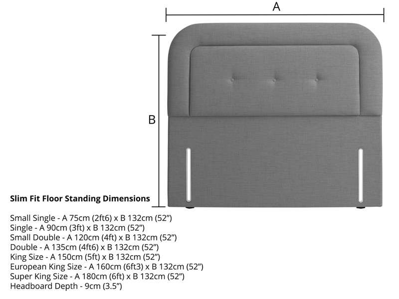 Hypnos Helena Small Double Headboard5