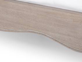 Land Of Beds Christie Beige Wooden Bed Frame7