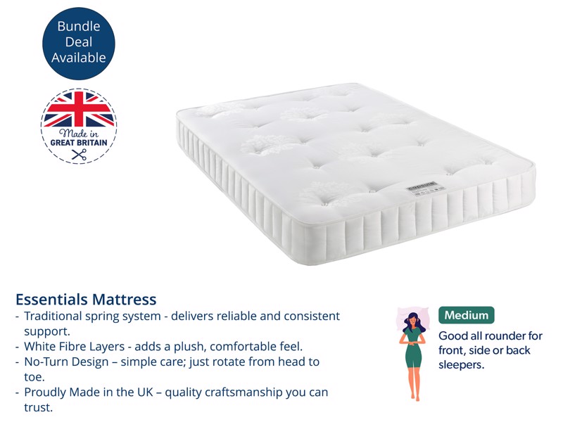 Land Of Beds Alessa Oak Finish Wooden Bed Frame6